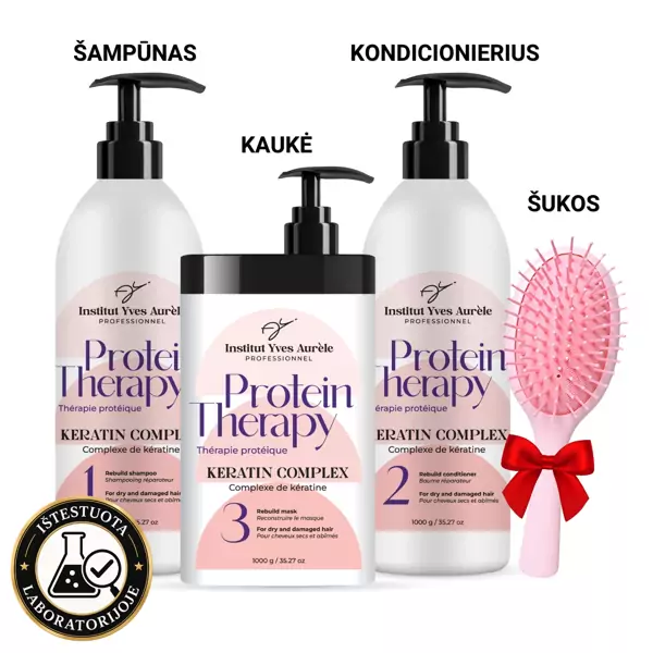IŠSKIRTINIO DYDŽIO PROTEINŲ TERAPIJOS RINKINYS MAX (3x1000g)+DOVANA